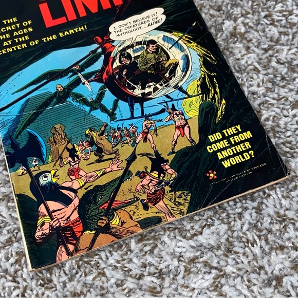 VINTAGE 1966 THE OUTER LIMITS Journey Into Center Earth Silver Age Comic #10 - Picture 3 of 9